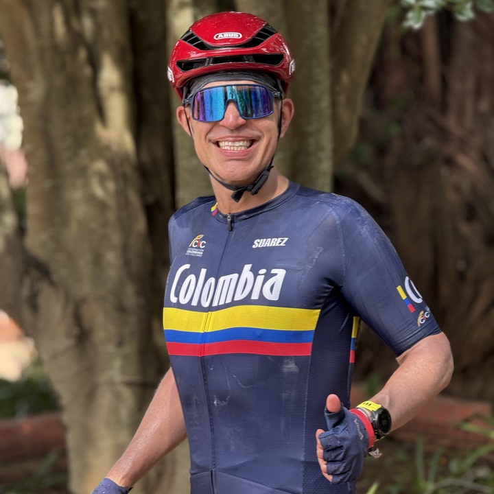 Enthusiastic cyclists