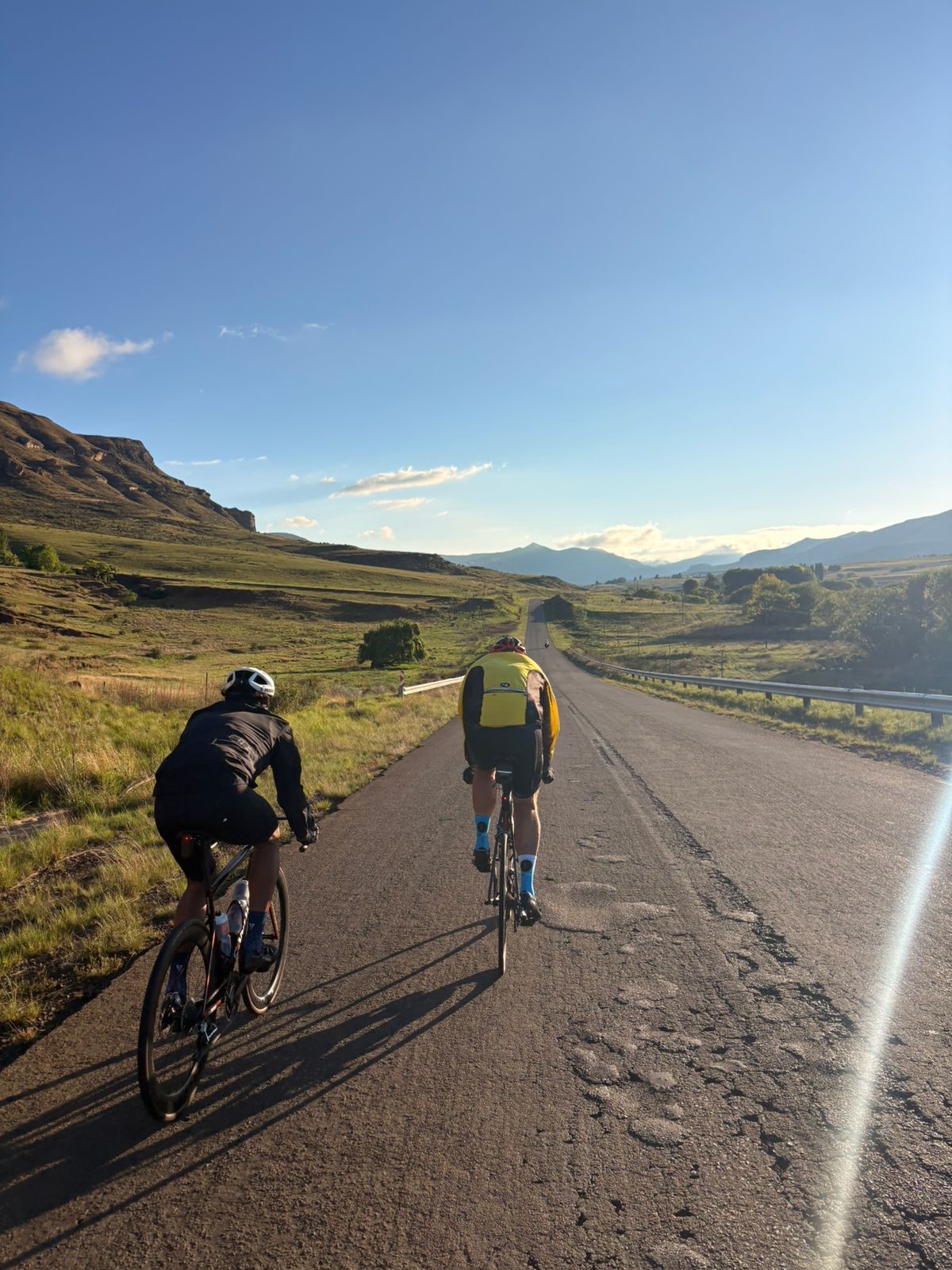 cycling from Clarens