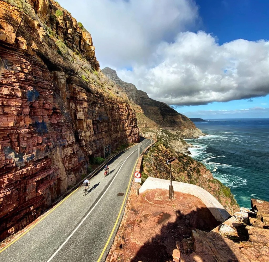 cycling Chapmans peak
