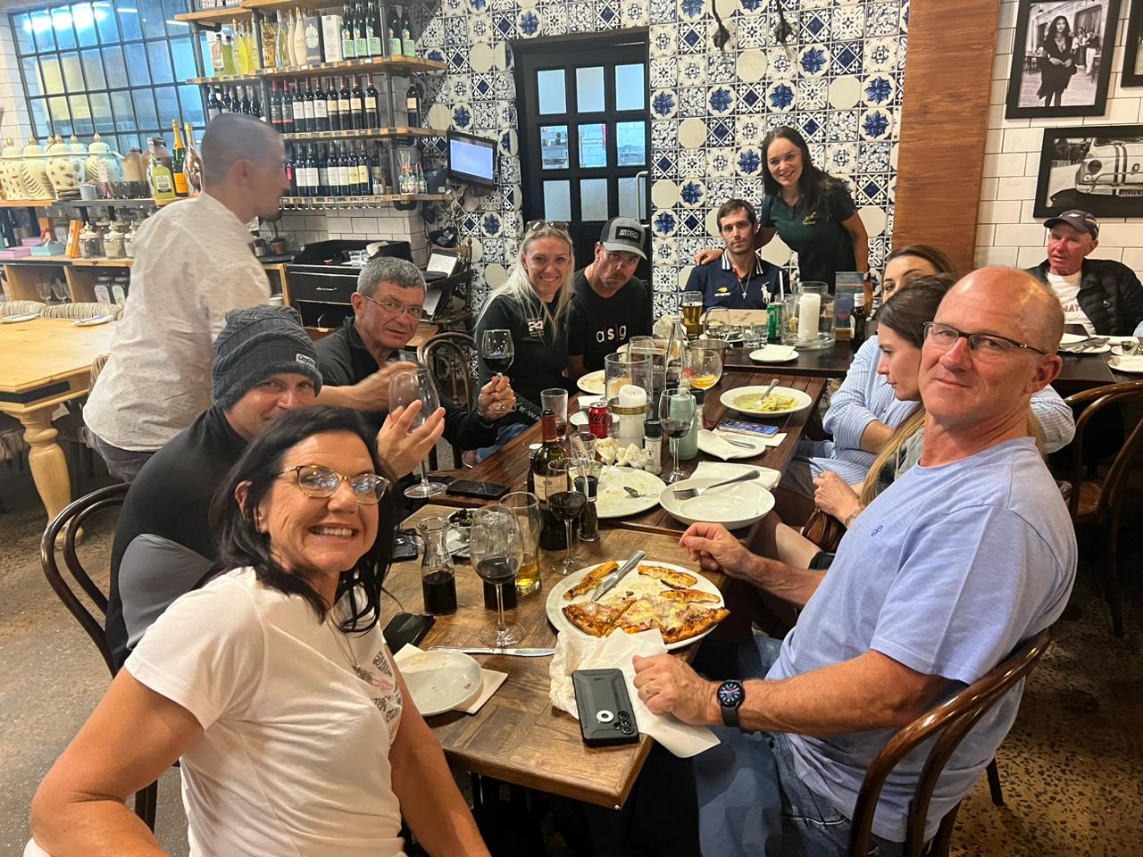 dinner on tour