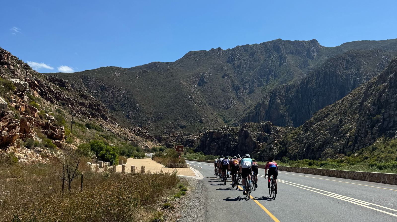 cyclists Western Cape