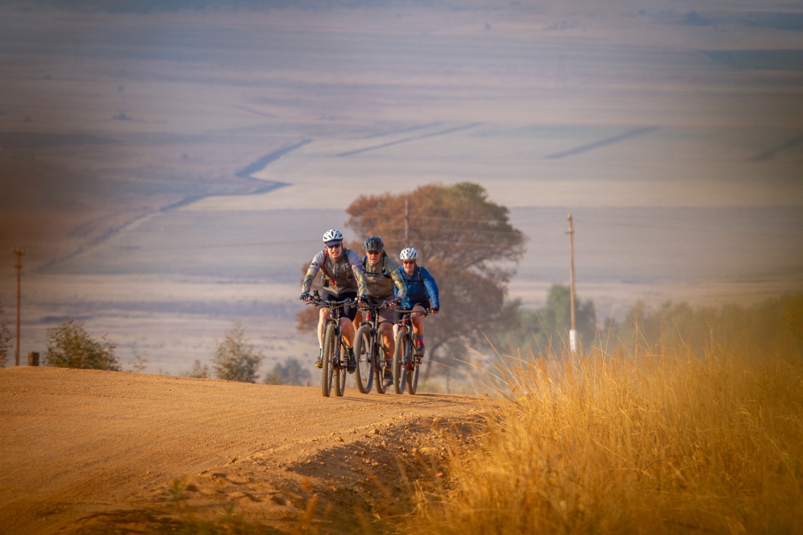 riding the gravel roads