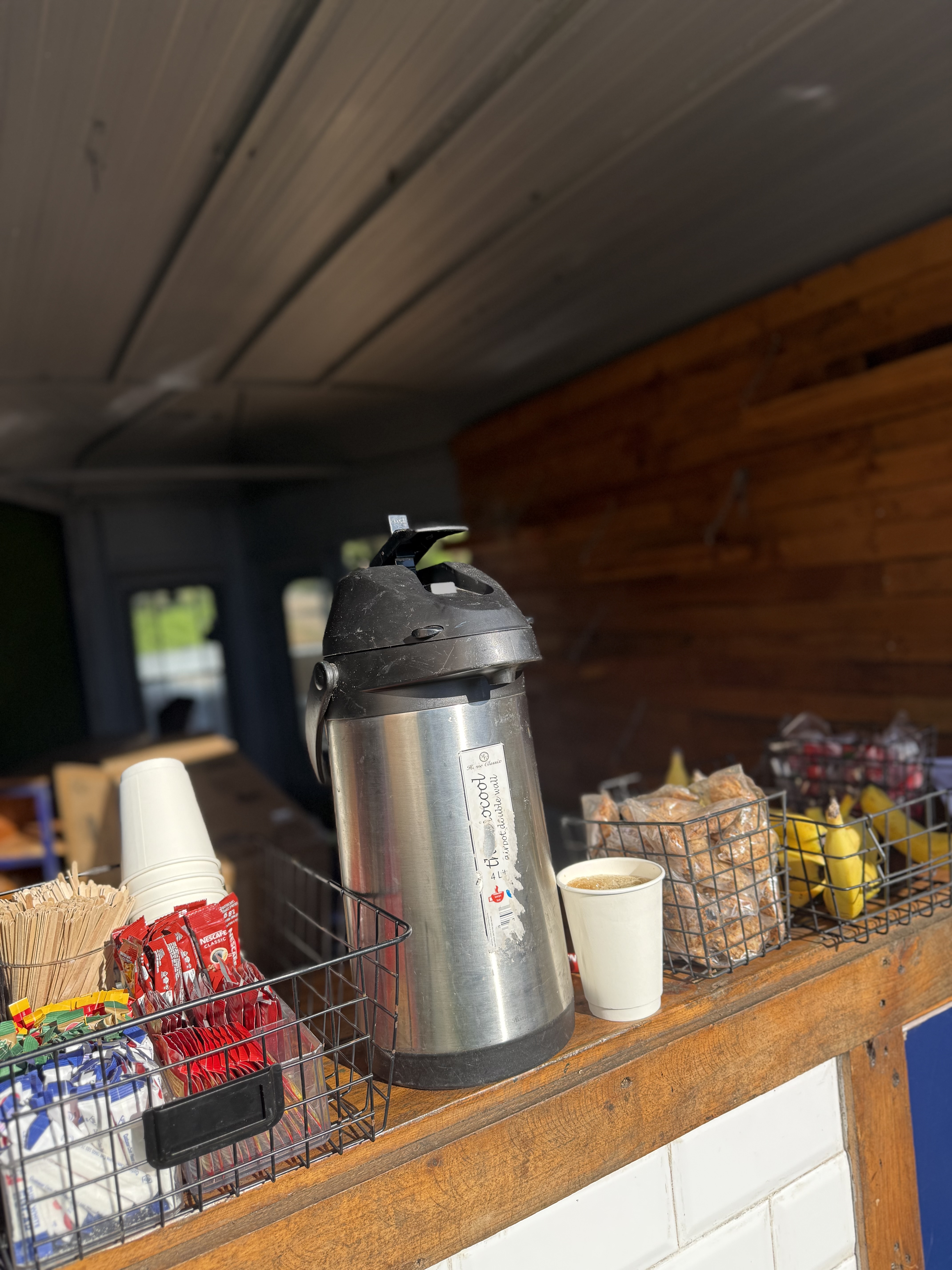 coffee at water point 