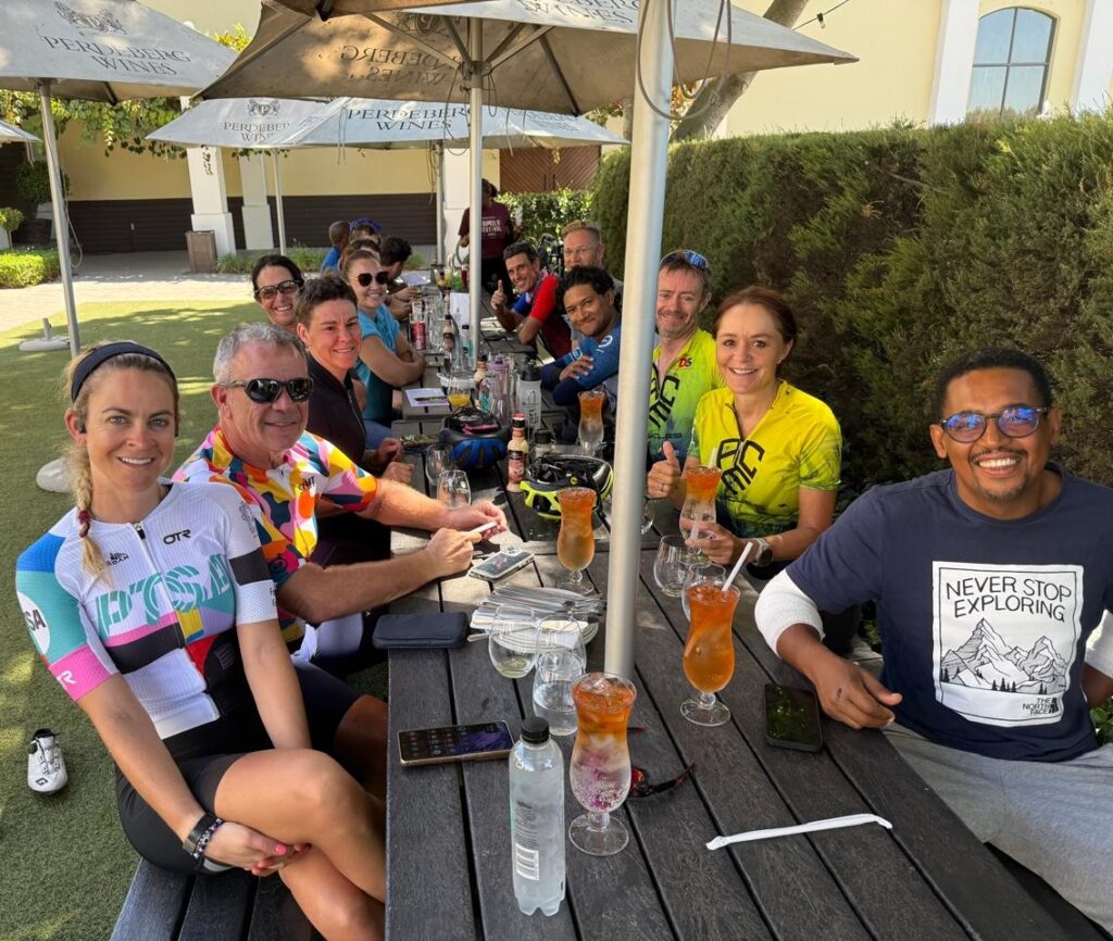 lunch at the distillery 