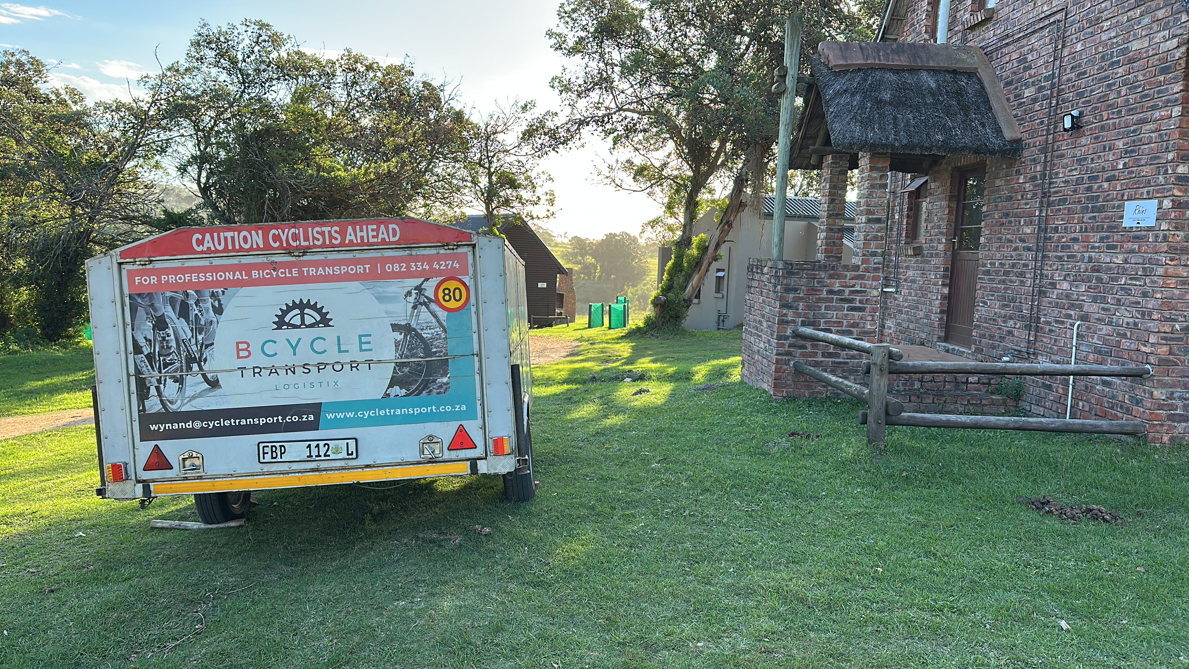 Bicycle Trailer on Tour