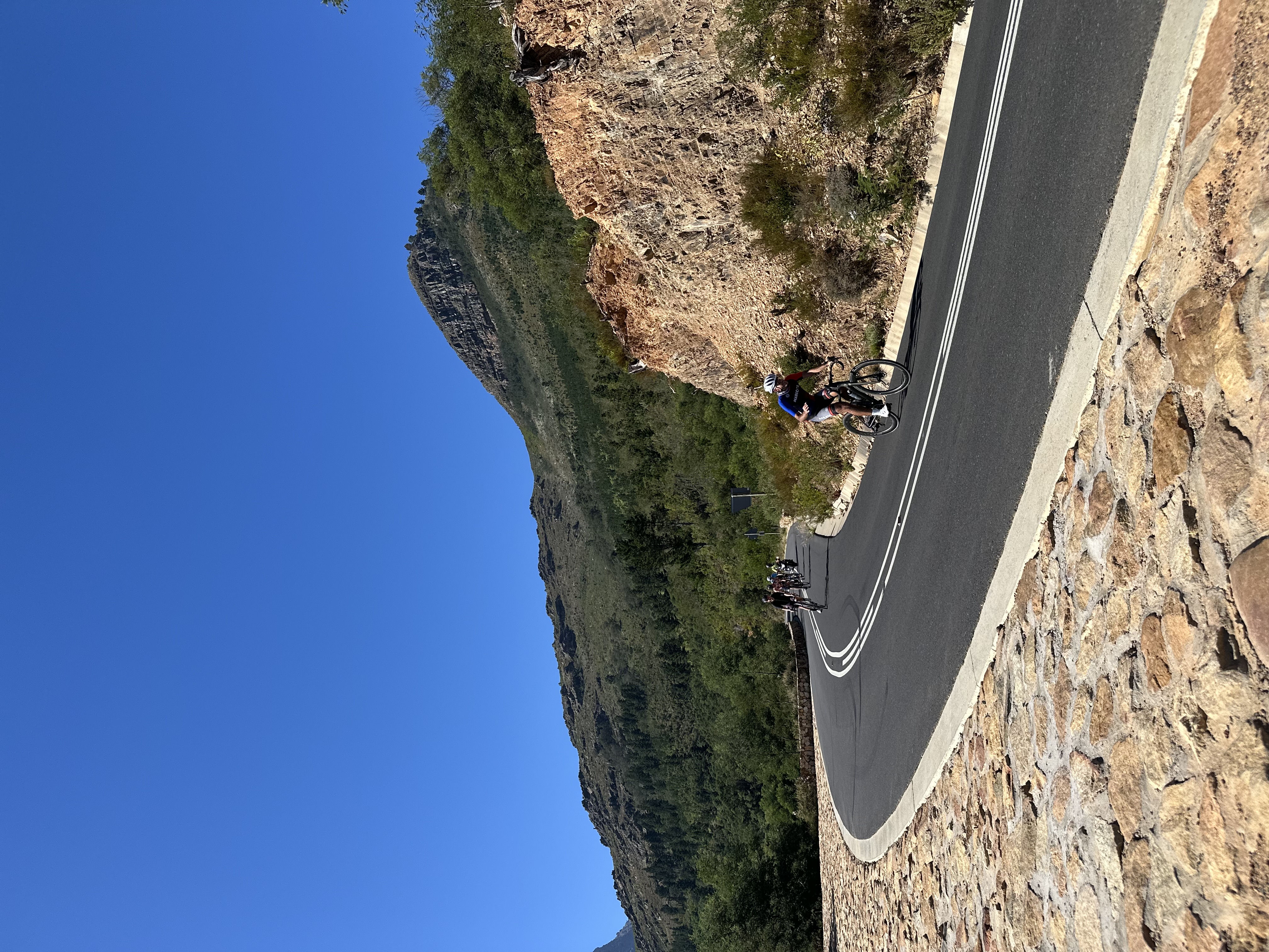 descending Bain's kloof